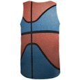 thumbnail image 2 of Championship Basketball Blue and Orange All Over Mens Tank Top Multi MD, 2 of 2