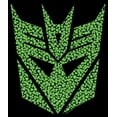 thumbnail image 2 of Men's Transformers St. Patrick's Day Cloverfield Decepticon Logo  Graphic Tee Black Medium, 2 of 5