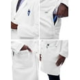 thumbnail image 4 of Adar Universal Stretch Unisex Lab Coat - 36" Snap Front Lab Coat - 3308 - White - 3X, 4 of 7