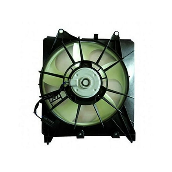 Radiator Fan Assembly - Compatible with 2015 - 2020 Honda Fit 2016 2017 2018 2019