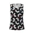 thumbnail image 4 of Xecao Cool Gamepad print women's scoop neck, loose-fit workout tank tops for the gym., 4 of 9