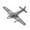 Bright Gray, variant on JWQFBC 1:48 Scale WWII Fighter Aircraft Model 4D Assembly Plane Model Kit for Adult and Green