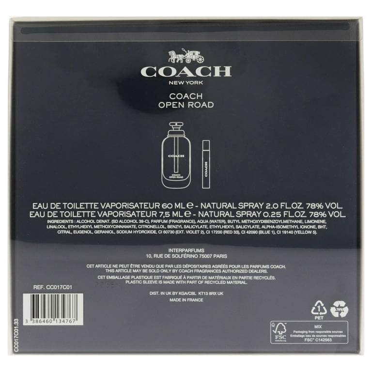 Coach, Open Road 2 Piece Gift Set for Women, Floral Spicy