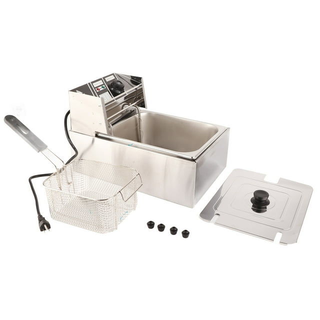 Oubit Machine de Friteuse de Cuisine Friteuse Électrique Multifonctionnelle Huile Huile Friteuse Électrique Friteuse Électrique Optimisée pour l'Excellence