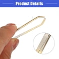 thumbnail image 6 of Vocoste Eyebrow Tweezers Stainless Steel Grooming Tool Tweezers for Nose Hair Silver Tone, 6 of 7