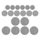 thumbnail image 3 of Felt Plate Separator, Felt Plate Dividers Stackable Washable 24Pcs  For Pie Plates ANGGREK Felt Plate Protectors, 3 of 8