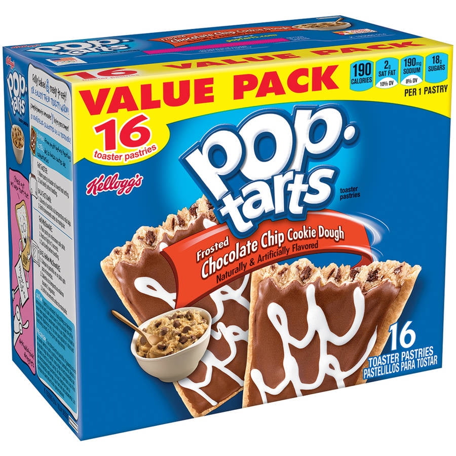 Image result for chocolate chip cookie dough pop tart