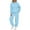 Blue, variant on Nokdvo Fall Sets Women 2 Piece Outfits Lounge Hoodie Sweat Suit Sets Hooded Sweatshirt Jogging Sweatpant Winter Casual Tracksuits Sky Blue XL