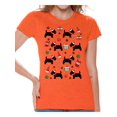 thumbnail image 1 of Awkward Styles Ugly Christmas Shirts for Women Xmas Puppy Dog T-Shirt, 1 of 4