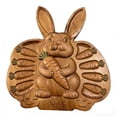 thumbnail image 3 of Dvkptbk Easter Bunny Wooden Cooked Food Tray easter decorations, 3 of 5