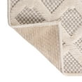thumbnail image 5 of Unique Loom Outdoor Trellis Textured Collection Area Rug - Osage (2' x 6' Runner Ivory), 5 of 8