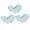 3pcs, variant on YIFAEUX Aquarium Cleaning Sponge for Glass Walls Whale Shape Aquarium Scrubber Fish Tank Scraper Pad Cleaning Tool for Turtle Betta Tanks