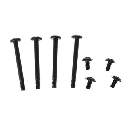 

SEFUONI 8PCS Screws Mixed M3 x 6mm 30mm Water Cooling Radiator Accessories Black