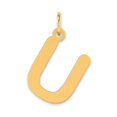 thumbnail image 1 of Diamond2Deal 14K Pendentif Initiale Lettre U en Or Jaune pour Femmes, 1 of 3