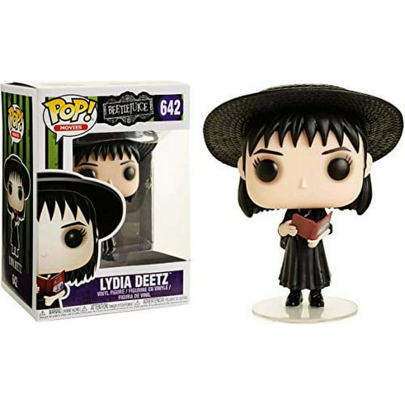 Funko Pop Movies: Lydia Deetz with Handbook Collectible Figure, Multicolor