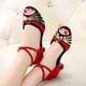 thumbnail image 2 of XIHAHA, nuevos zapatos de baile latino, zapatos de salón para mujer, zapatos de baile para niñas, zapatillas de baile, zapatos latinos de práctica de tacón alto, 2 of 5