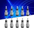thumbnail image 1 of 10pcs par Ensemble 2mm Nickelé Support de Fixation de Panneau pour le Montage sur des Instruments Électriques, 1 of 8