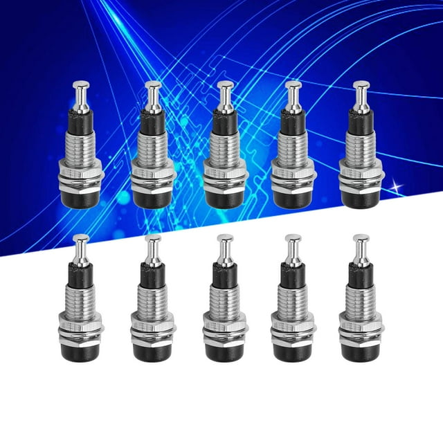 10pcs par Ensemble 2mm Nickelé Support de Fixation de Panneau pour le Montage sur des Instruments Électriques