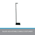 thumbnail image 5 of SSWBasics Adjustable Black Costumer Stand – Single Arm Clothes Rack - Retail Clothing and Garment Display Stand – Ideal For Showcasing Hanging Items In Thrift Shops  Boutiques and Retail Stores, 5 of 7