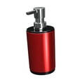 thumbnail image 3 of Dispensador de jabón para platos, recargable, pequeño, moderno y decorativo, 325 ml, para ducha rojo, 3 of 9