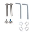 thumbnail image 2 of Dsseng Kit de Remplacement de Roue de Bagage SmoothRoll 54x18mm - Roues Pivotantes Silencieuses pour Chariot/caisse Design à Double Roulement en Caoutchouc PU Installation Facile Inclus, 2 of 9