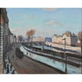 thumbnail image 2 of Albert Marquet 24x20 Gold Ornate Framed and Double Matted Museum Art Print Titled - The Quai Des Grands Augustins (1905), 2 of 4