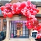 thumbnail image 2 of Kit con forma de arco con forma de guirnalda con globos, diseño de macarrones, color rosa, para fiestas, 2 of 5