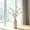 White, variant on Artificial Plum Blossom Branch, Faux Floral Bouquet, 18.9" Long Fake Flower for Home Wedding Vase Arrangements, No Maintenance, White, 1pcs