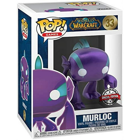 World of Warcraf - Murloc Blizzard 30th Anniversary Metallic Purple Pop! Vinyl