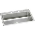 thumbnail image 3 of Elkay, Gourmet Pacemaker, Single Bowl Top Mount Sink with 3 Faucet Holes, PSR31223, Stainless Steel, 3 of 3
