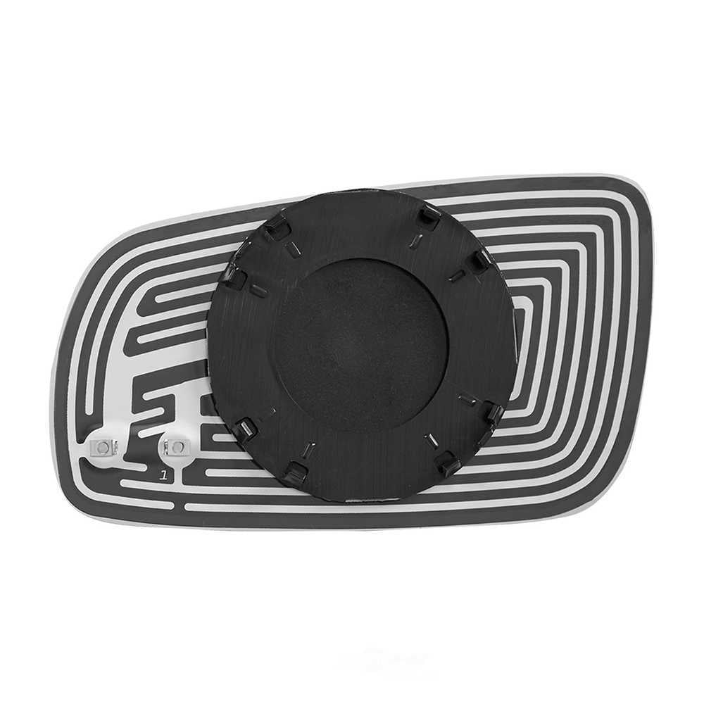 Burco Side View Mirror Replacement Glass with Motor Mount Plate - Clear Glass - 3702HRSG