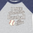 thumbnail image 4 of Inktastic Daddy Baseball Grandson Boys or Girls Baby Bodysuit, 4 of 5