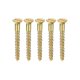 thumbnail image 1 of 100pcs M2 X 16mm Flat Head Slotted Brass Wood Screws, 1 of 5