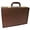 Brown, variant on Expandable Executive Faux Leather Attache Case (#2893-89)