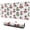White Cow Scarf, variant on Long Mouse Pads for Desk,Beige Cow Spot Pattern Desk Mats on Top Of Desks, Desk Mouse Pad Extra Large with 3mm Non-Slip Base and Stitched Edge for Gaming,Office,Work,Home 31.5"x11.8"
