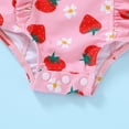 thumbnail image 7 of Happy Town Infant Baby Girls Swimsuit Summer One-Piece Long Sleeve Bathing Suit, 7 of 7
