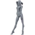 thumbnail image 1 of Human Mannequin Man and Woman Set Human Postures Action Toy Artists Action Figure Model for Sketching, Painting, Drawing, Artist(Woman,Grey), 1 of 7