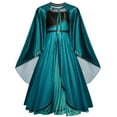 thumbnail image 5 of Disfraz de princesa Elsa y Anna de Frozen para niñas de Disney para Halloween, disfraz de reina de las nieves, vestido de fiesta de carnaval y cumpleaños para niños, 5 of 5