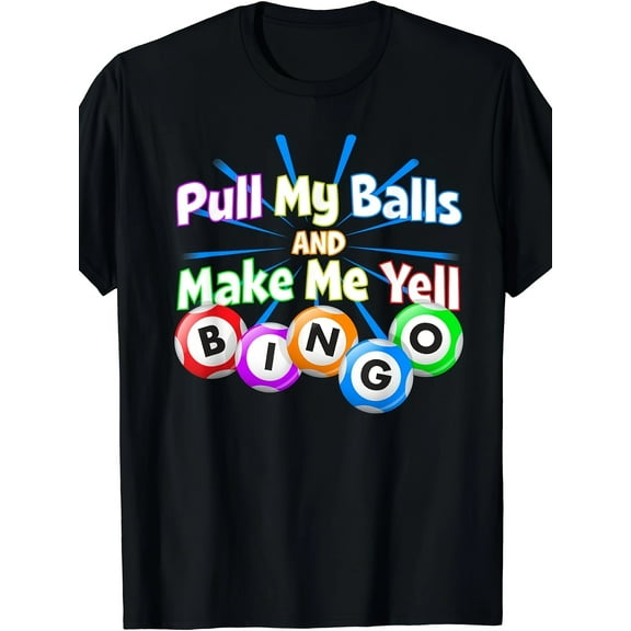 Funny Bingo King - Make Me Yell Bingo T-Shirt T-Shirt220g