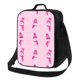 thumbnail image 1 of Balery Pink Scarf Snowman Caja de Almuerzo y Bolsa de Almuerzo para Hombres y Mujeres, Bolsa de Almuerzo Reutilizable con Gran Capacidad, Bolsa de Almuerzo Aislada, 1 of 7
