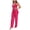 🔥 Hot Pink, variant on Sentmoon Women Rompers and Jumpsuits Date Night Rompers Sleeveless Solid Color Slim Fit Beach Outfits for Women Summer for Travel and Leggings Outfit