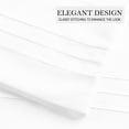 thumbnail image 5 of REGALWOVEN Brushed Microfiber Body Pillowcases Set of 2, Soft Breathable with Embroidery, Pillow Case Covers with Envelop Closure White King, 5 of 7