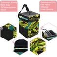 thumbnail image 2 of Frog Foldable Car Trash Can with Lid, Leak-Proof, and Hanging Storage Bag - Car Trash Bin/Garbage Can, 2 of 6