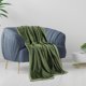 thumbnail image 3 of Manta Cama PiccoCasa Manta para Sofá de Franela Polar Reversible 100% Microfibra Suave Verde Felce 130 x 150 cm, 3 of 9