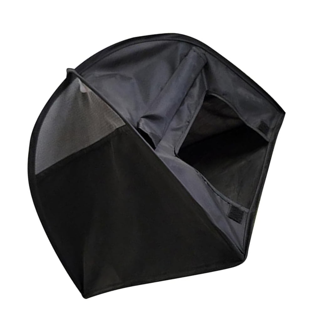 POPETPOP Portable Pet Tent Outdoor Shelter Lightweight Breathable Black Sunblocking for Camping Travel