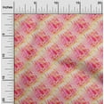 thumbnail image 1 of oneOone Cotton Poplin Twill Red Fabric Tie Dye Quilting Supplies Print Sewing Fabric By The Yard 56 Inch Wide-9EU, 1 of 4