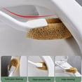 thumbnail image 4 of HongHeng Clearance Under $2.00 Coconuts Palm Toilet Brush Household Toilet Cleaning Brush Wall Mounted Toilet Cleaning Brush Dead Corner Decontamination Brush, 4 of 9