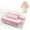 Pink, variant on Elegant Choise 3pcs Multi-purpose Bath Towel Set Includes Washcloths Towels& Hair Drying Cap