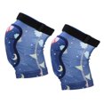 thumbnail image 1 of Kids Knee Pads, Kids Protective Gear Washable Comfortable Soft  For Roller Skating For Outdoor Sports For Riding Pink,Dark Blue, 1 of 8
