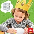 thumbnail image 5 of Piku Cardboard Playhouse for Kids to Color, 5 of 7